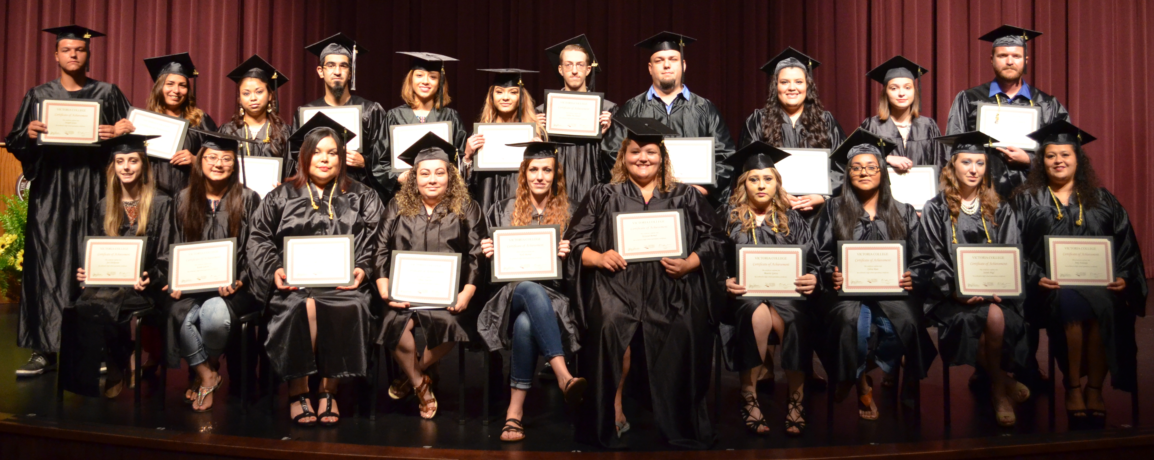 vc honors 21 ged