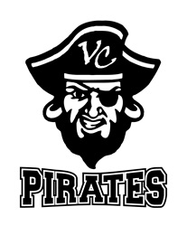 VC_pirate_black_w_text logo Captain Vic head with pirate text below it