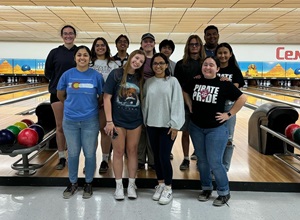 Student Life bowling event