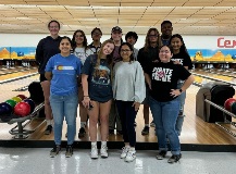 Student Life bowling event