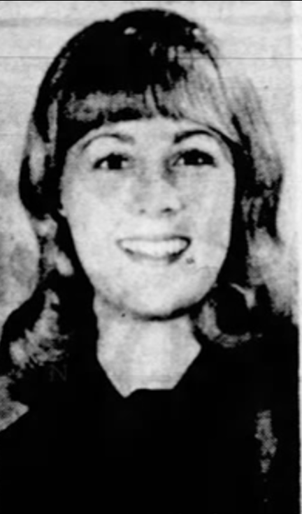 Black and white photo of Jo Anne in her early days teaching at VC
