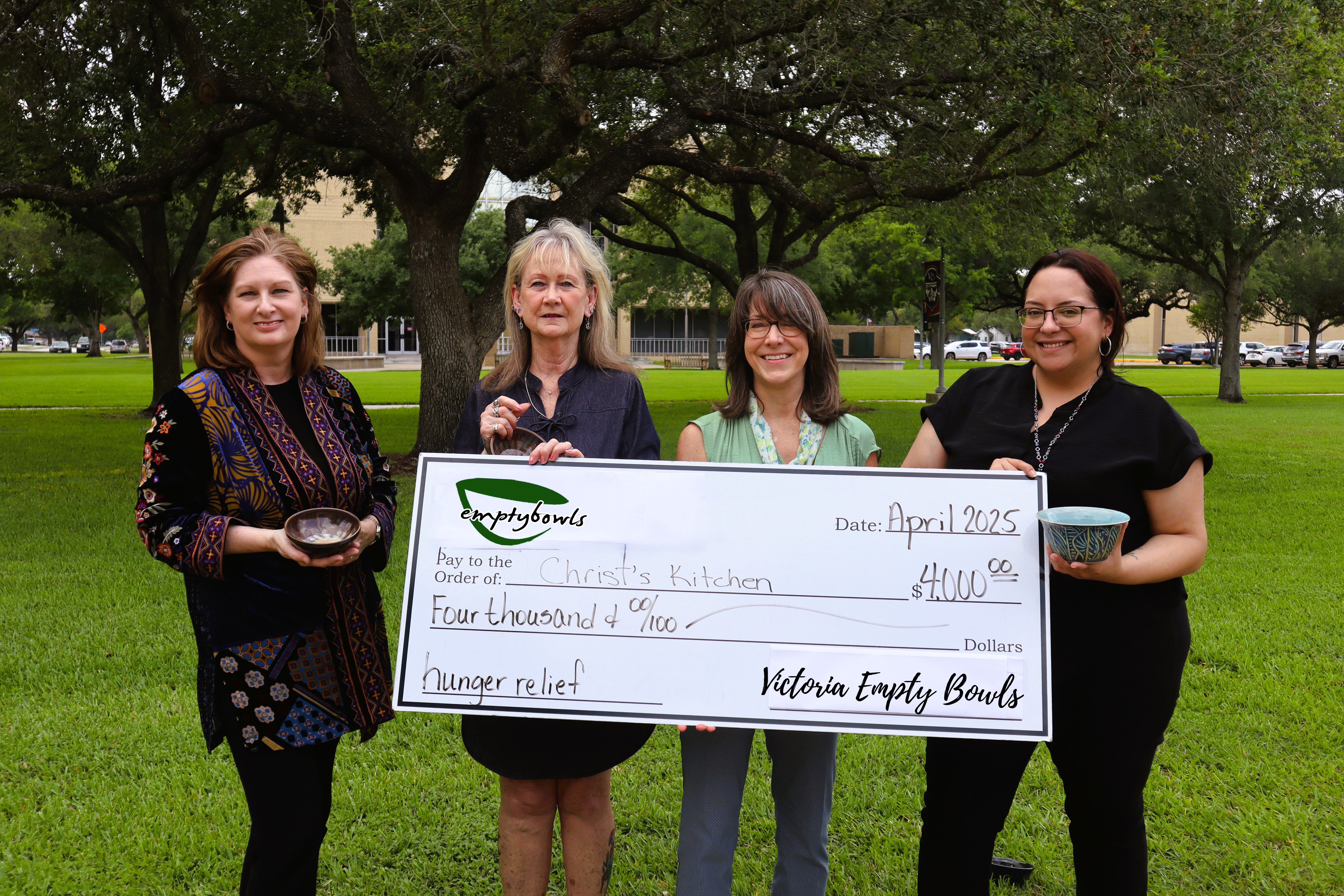 Christ's Kitchen Empty Bowls Check 2025
