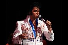 Donny Edwards dressed as Elvis