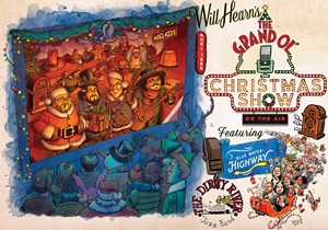 Flyer for Will Hearn's Grand Ol' Christmas Show