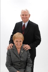 Frank E. Moore and his late wife, Joycelyn