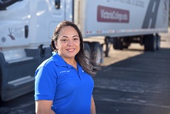Smiling Truck Driving Graduate