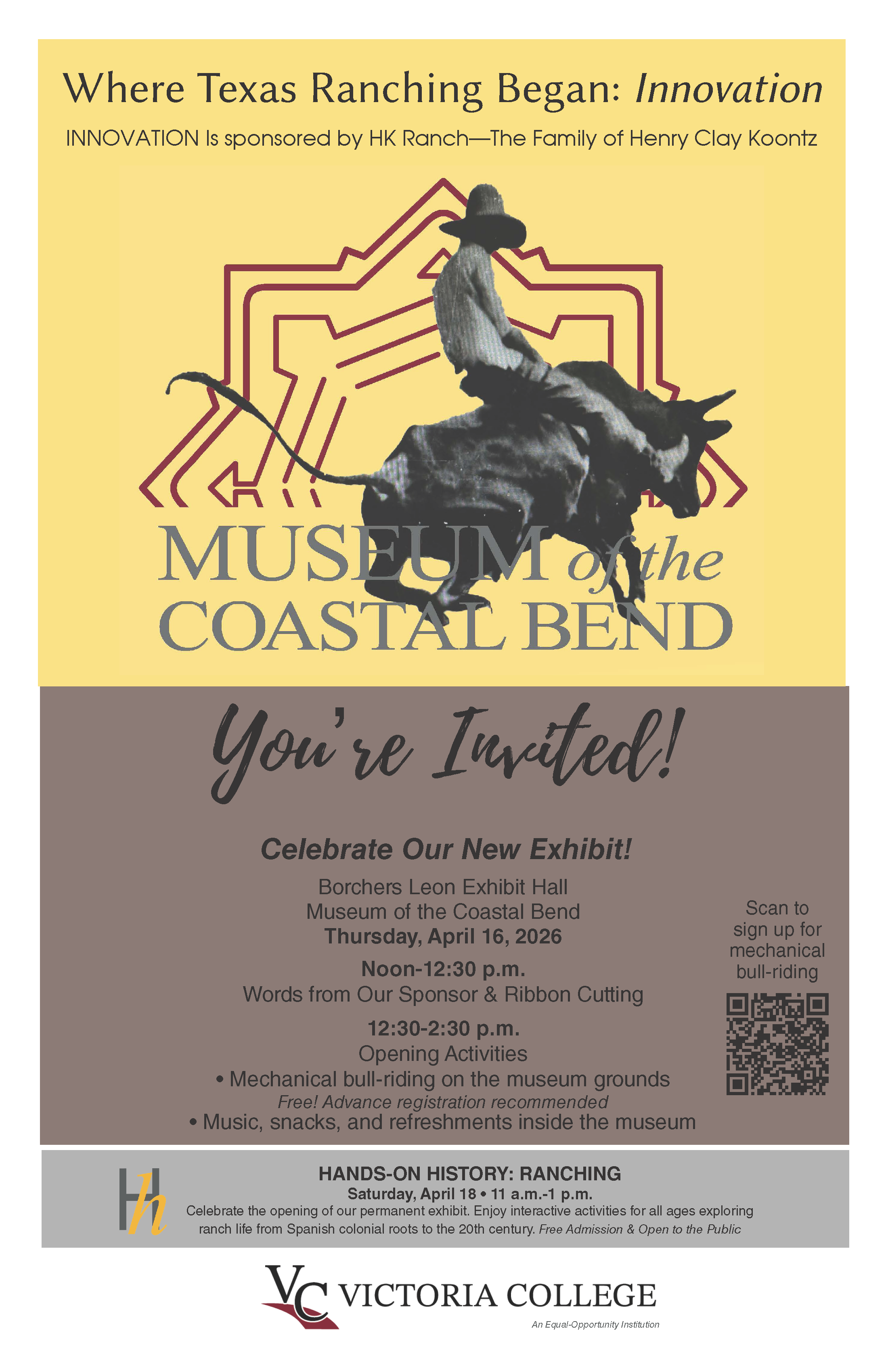 Where Texas History Begins: Innovation Flyer